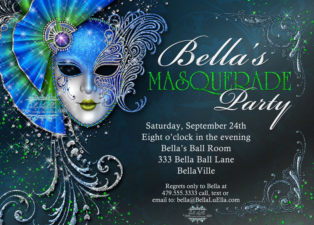 Masquerade Ball Invitation Free Template – orderecigsjuice ...