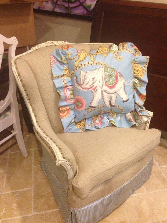 Rocking Chair Nursery Baby Vintage Wingback by HarrisMarksHome