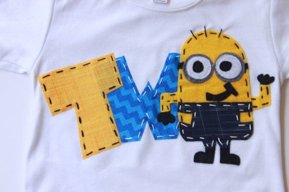 minion birthday t shirt