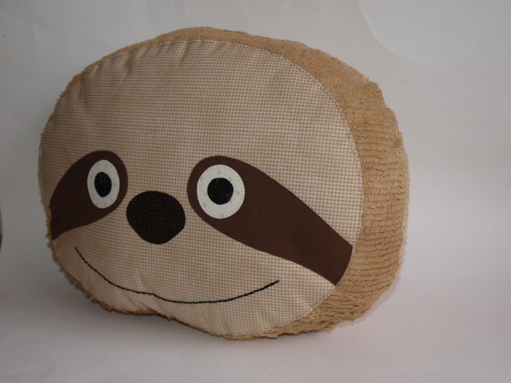 sloth pillow plush