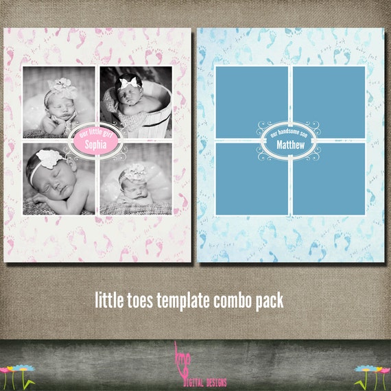 newborn template daughter son girl boy template storyboard