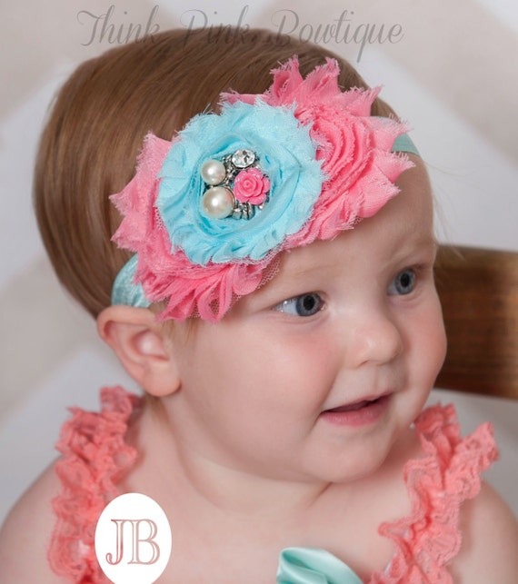 items similar to pink and white headband baby flower items similar to baby headbad pink and white shabby chic items similar to pink and white headband baby flower items similar to baby headbad pink and white shabby chic