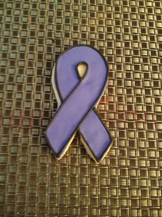 1Dz Alzheimer's Awareness Sugar Cookies