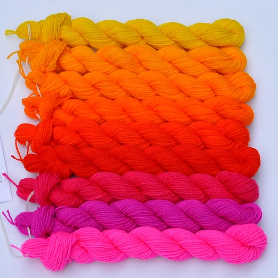 Parade - Warm Color Progression Yarn Set