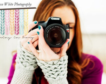 Crocodile Stitch Fingerless Gloves - Crochet Gloves - Wristwarmers