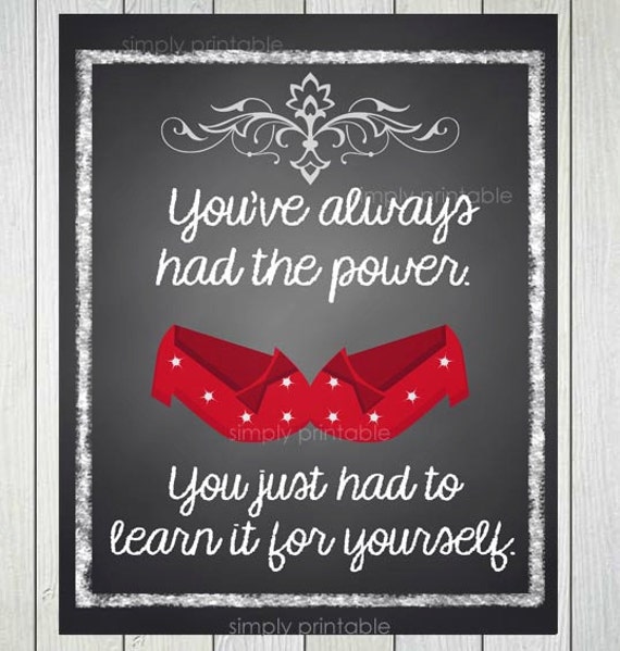You've always had the power Printable Wall Print Il_570xn
