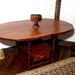 Chair-Table, Colonial, Oval, dollhouse miniature 1/12 scale, circa 1700, Hand Made in the USA