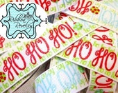 Gorgeous wonderfully made ho ho hos 7/8" grosgrain ribbon Christmas Il_170x135