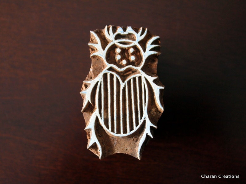 woodblock stamps Indian Wood Stamps Blockprint by charancreations