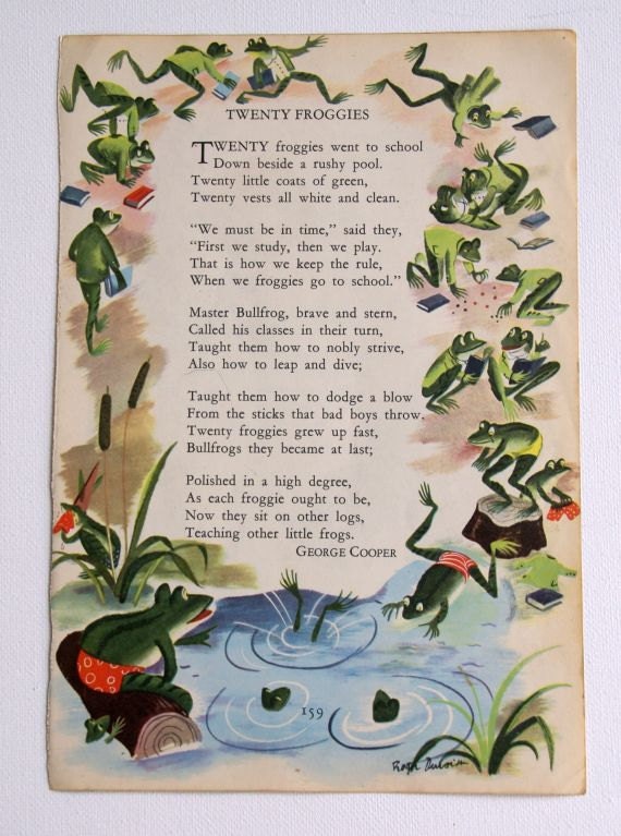 vintage-childrens-frog-illustration-with-poem-by-george-etsy-frog