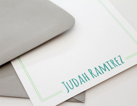 Personalized Stationery for Boys // Boys by ModernPinkPaper