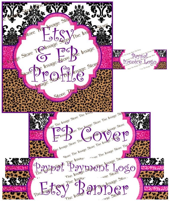 Business page package for Facebook, etsy  Paypal