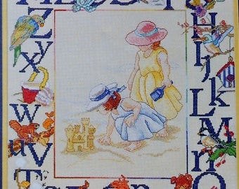 Licia Lewis FAVORITE THINGS From A-Z Sampler - Counted Cross Stitch Pattern Chart - fam