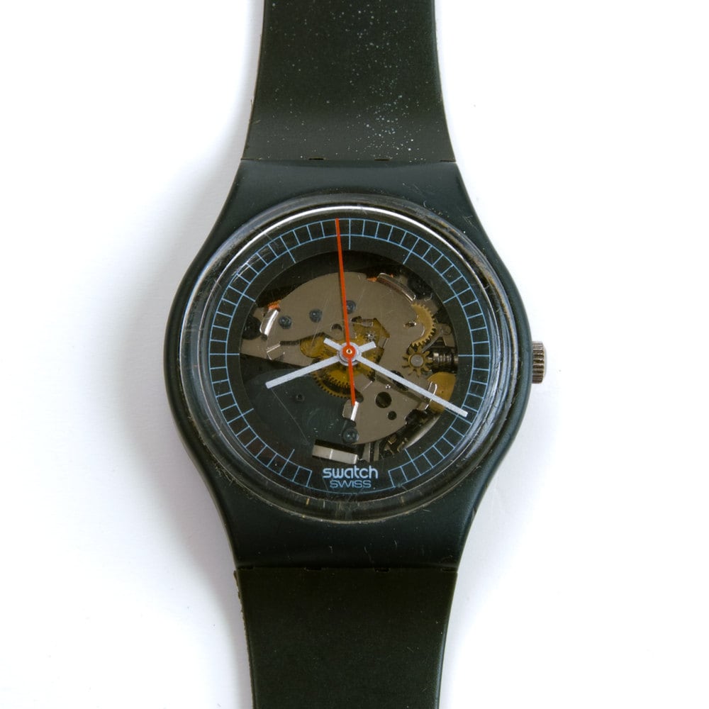 Vintage Swatch Watch 1984 High-Tech 2 Swatch Rare