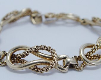 Vintage Designer Jewelry 18K Yellow Gold Authentic Cartier Bracelet 45.5gr Italy