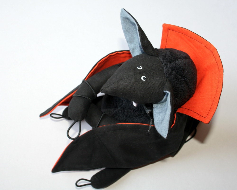 stuffed vampire bat