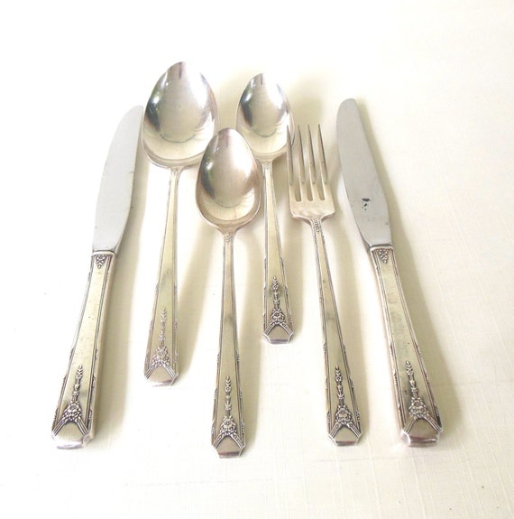 Oneida Community Plate Milady Silverware Silverplate