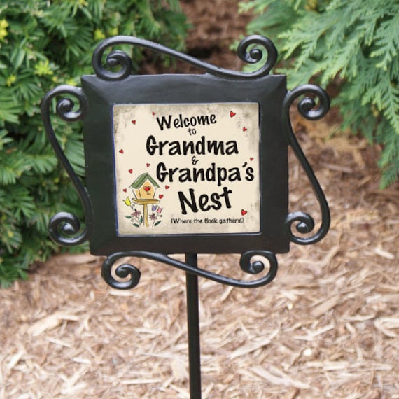 Our Nest Personalized Garden Stake gfy63129484