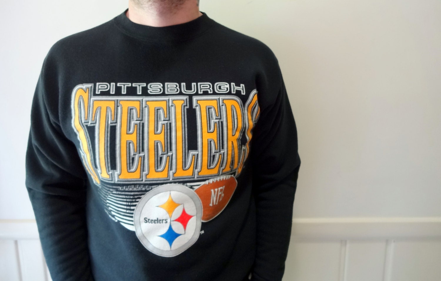 steelers sweatshirt vintage