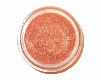 Mineral Eye Shadow CAMEL - 3 grams or 5 Grams Orchid Blue Cosmetics - Pearlescent Peachy Tan