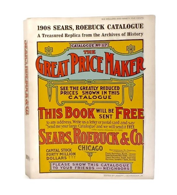 5 pages from 1908 Sears Catalog #117 Fishing tackle equipment 5 pages from 1908 Sears Catalog #117 Fishing tackle equipment