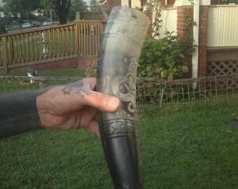 Custom Viking Drinking Horn !Order yours today.