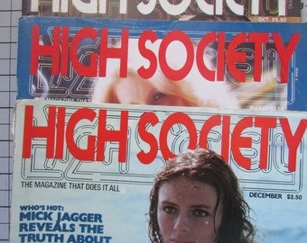 90s high society magazine models