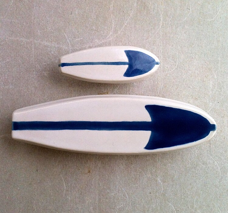 surfboard furniture handle drawer pull by artcrafthome on Etsy