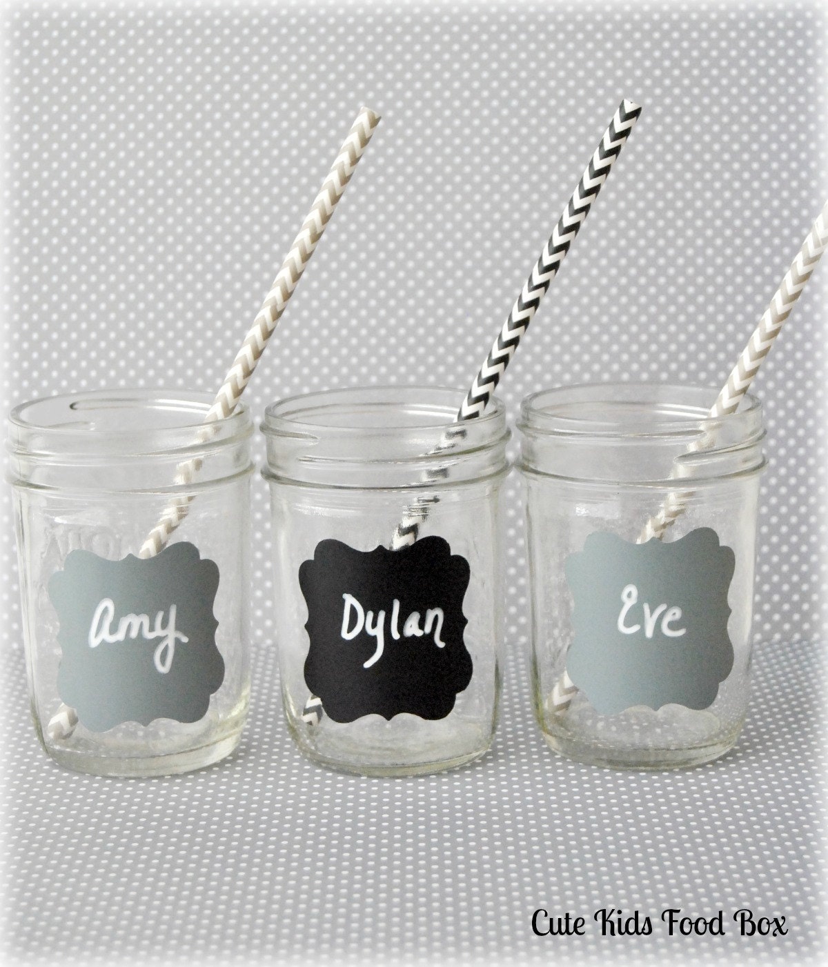 Chalkboard Cup Labels ANY COLOR Chalkboard by CUTEKIDSFOODBOX