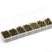 1500pcs Antique Bronze Open Jump Rings Set With Case Box 4 - 9mm Ships IMMEDIATELY from California - F03