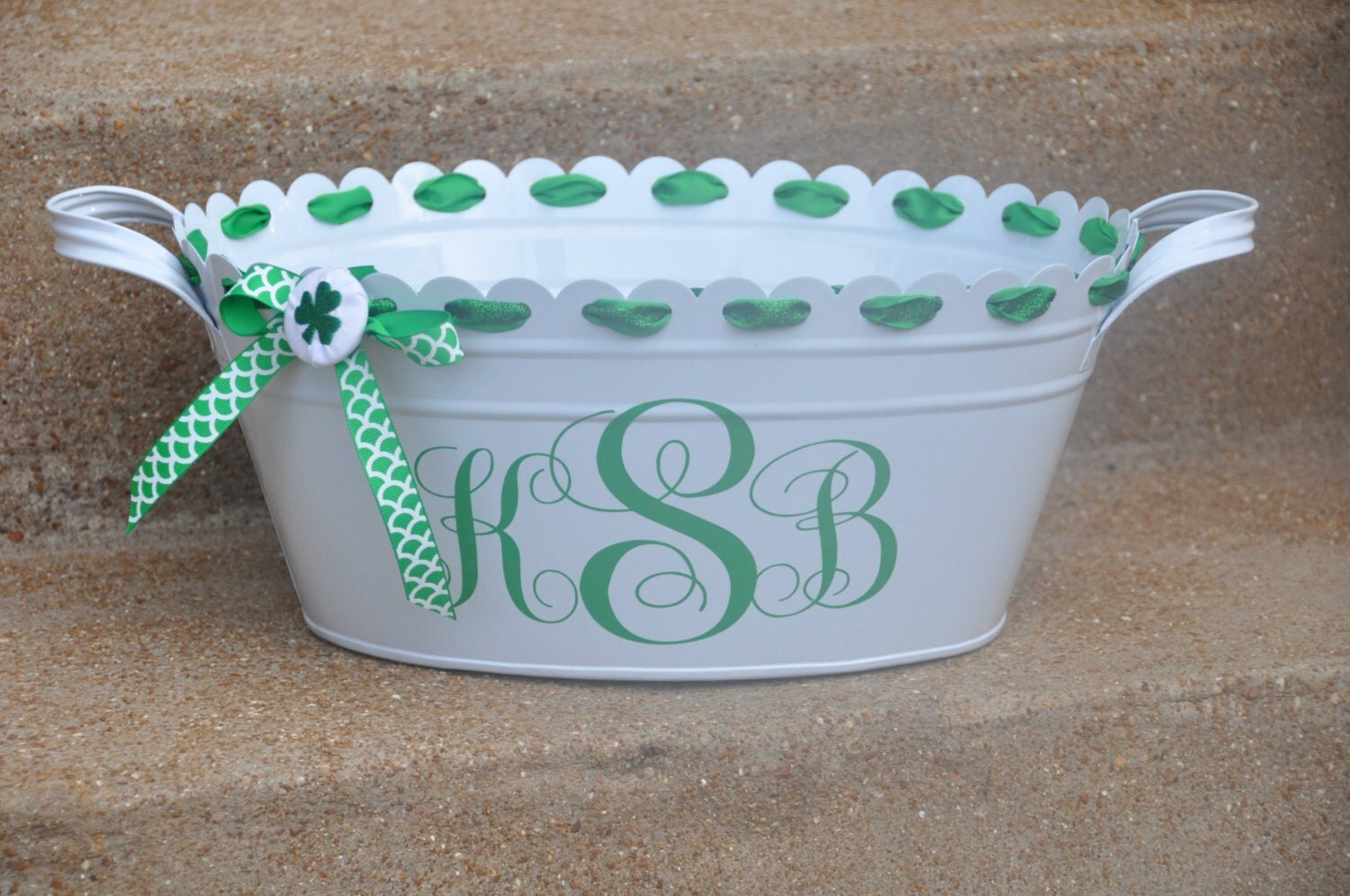 Beverage Tub/ Irish wedding/ Drink Tub/ by MakeitMyDesign on Etsy