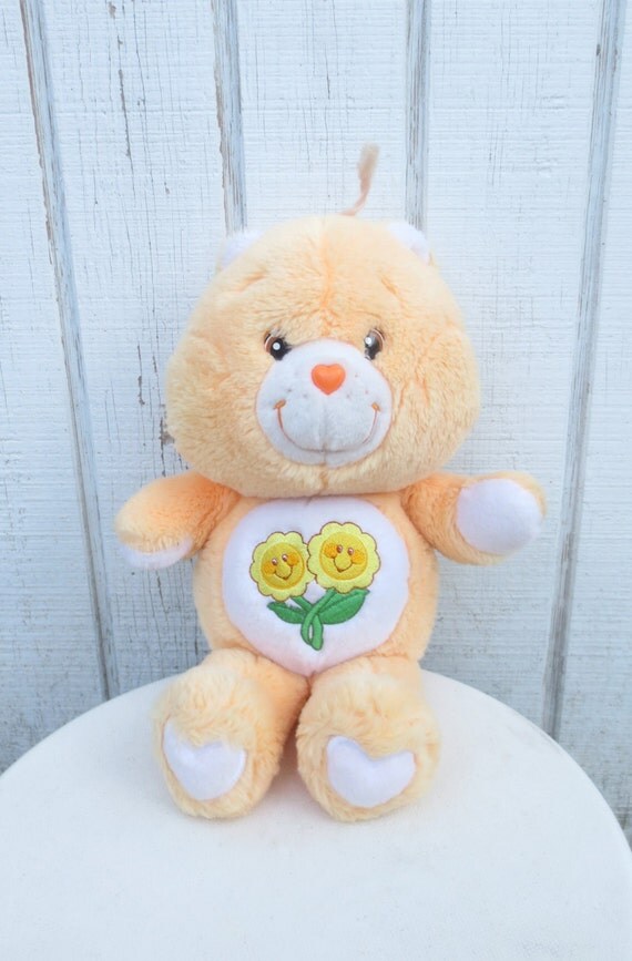 Vintage 80�s Care Bear Doll Orange Care Bear Friendship