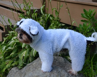 Little Bo Peep's Lost Sheep Halloween Pet/Dog Costume size small, medium, large