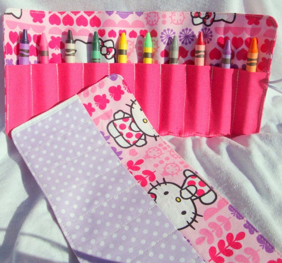 Hello Kitty Crayon Roll Ups Il_570xn