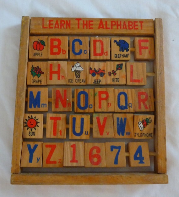 alphabet puzzle blocks