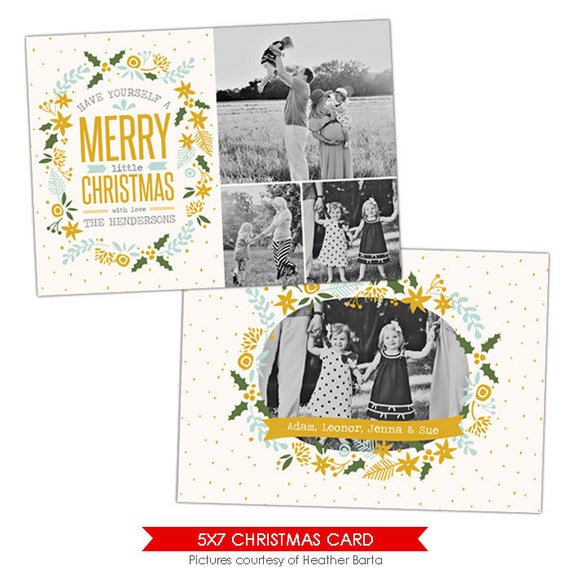 free photo christmas card templates for mac