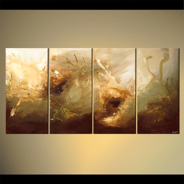 Modern Original Acrylic Painting Acrylic Abstract by Osnat