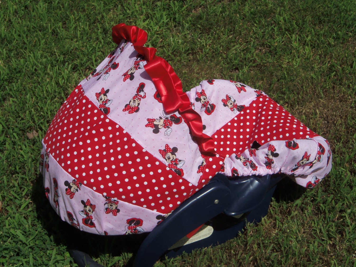 Disney Minnie Mouse Baby Car Seat Cover Infant Slip Zoom