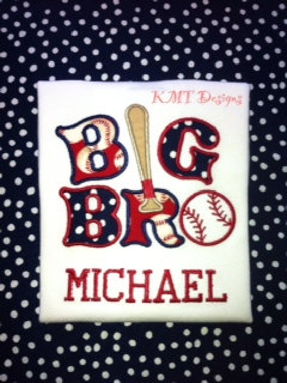 baseball big brother shirt