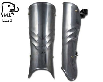 New armor legs greave in stainless steel LE28