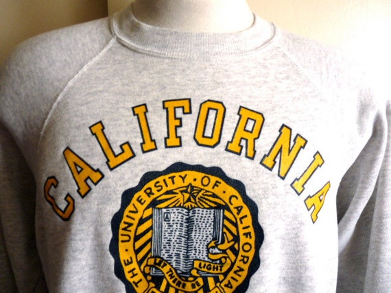 vintage 80's 90's University of California Berkeley
