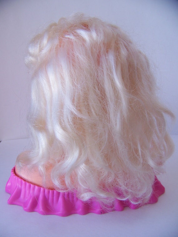 Vintage 1988 Barbie Doll Hair Styling Head Make Me Pretty