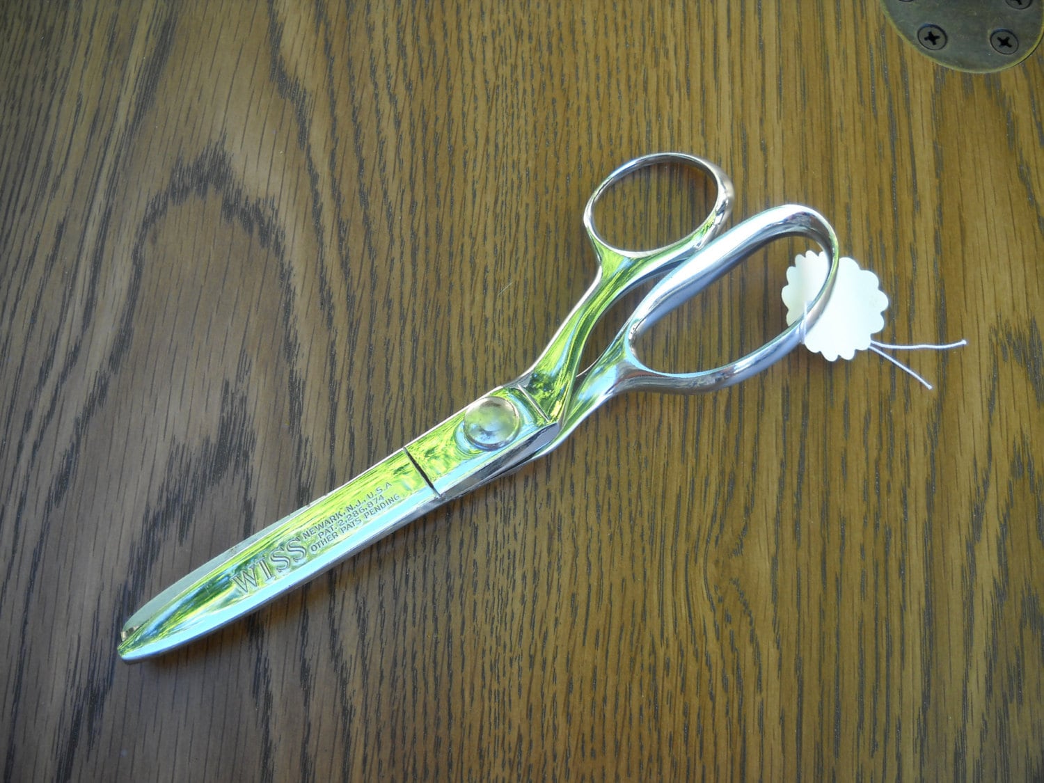 Vintage Wiss Pinking Shears Scissors Four Inch by SparkleBettie