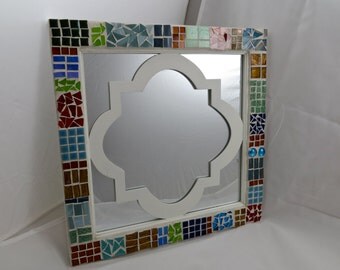 Colorblock Mosaic Mirror