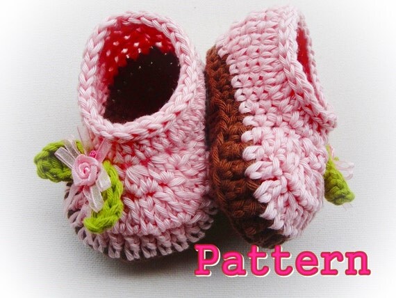 Cuteness Baby Slippers Crochet Pattern