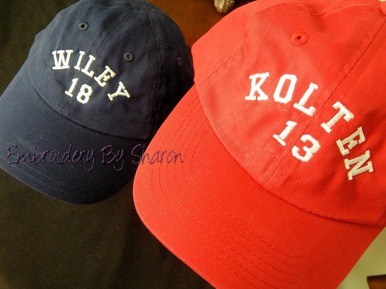 Personalized Infant baseball caps adult baseball caps