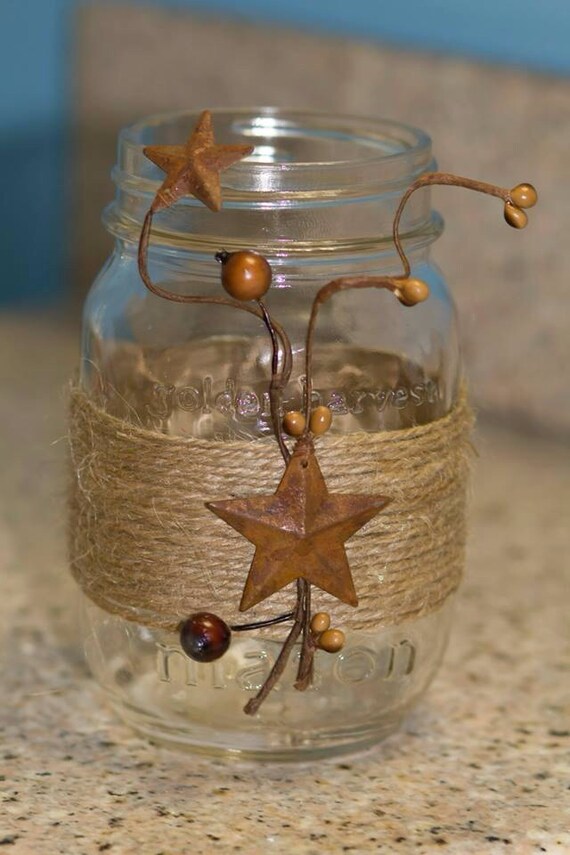 Items similar to mason jar decor on Etsy