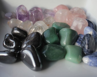 Beginners Crystals, Introduction to Healing Crystals, Healing Stone Kit, Crystal Collection, Crystal Gift, Healing Gift, Meditation Set