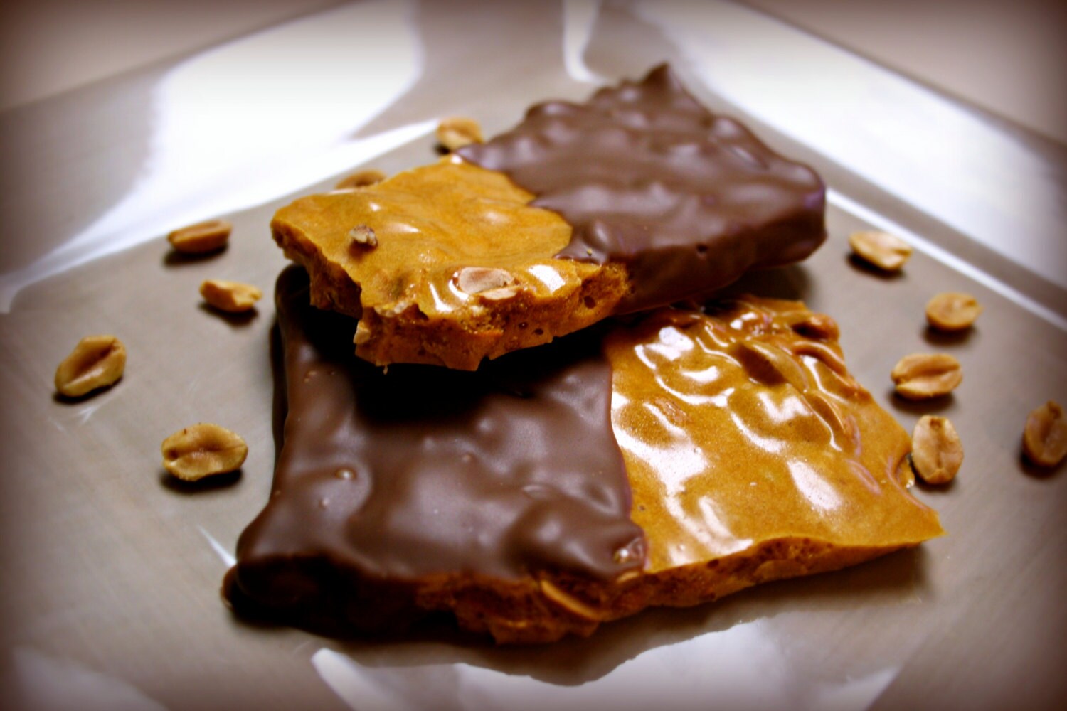 see's chocolate covered peanut brittle