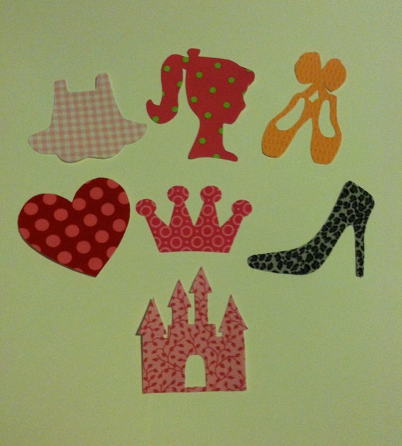 Iron-On Appliques - Baby Girl Iron On Applique Set - Girly Girl Set Il_570xn